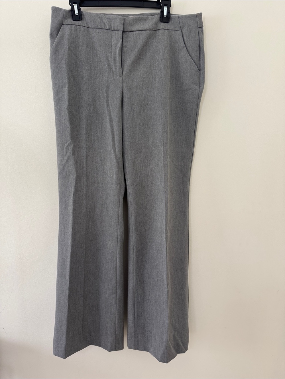 Chico’s Gray Dress Pants - Classic Straight Leg Sz 2R
